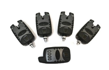 Zestaw 4x Sygnalizator brań Centralka czujnik brań