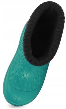 Детские резиновые сапоги, резиновые сапоги, Утепленная обувь, легкий польский ЭВА.