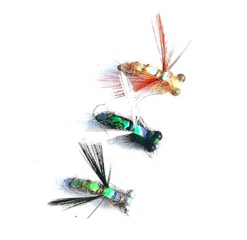 Sztuczne muchy nimfa#8 nimfa CADDIS PUPAE 3szt/054