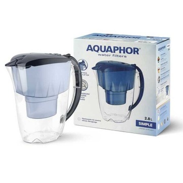 Dzbanek FILTRUJĄCY Aquaphor SIMPLE 2,8 l SZARY