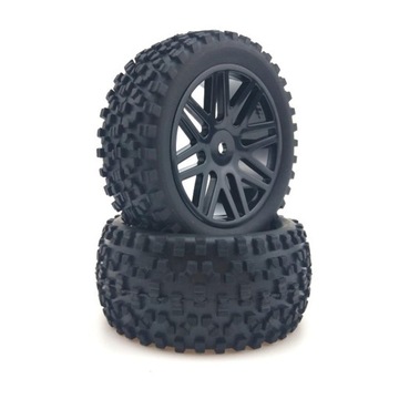 4x Zestaw gumowych kół 12mm Hex/14