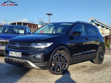 Volkswagen T-Cross SUV 1.0 TSI 110KM 2021 Volkswagen T-Cross GWARANCJA 100 BEZWYPADKOWY Automat 47tys km 1-Wlasc. Za, zdjęcie 1