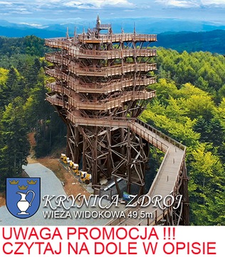 MAGNES NA LODÓWKĘ 3D KRYNICA-ZDRÓJ WIEŻA WIDOKOWA