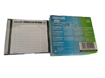 Płyta CD-R Maxell 700MB 52x 10szt.