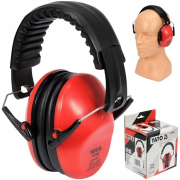 YATO NAUSZNIKI OCHRONNE ROBOCZE PRZECIWHAŁASOWE 26 DB UNIW ROZMIAR YT-74632