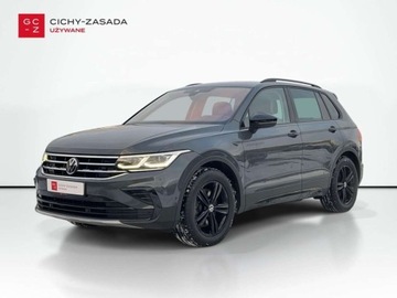 Volkswagen Tiguan II SUV Facelifting 2.0 TDI 200KM 2022 Volkswagen Tiguan 2.0TDI 200KM UrbanSport DSG 4x4 SerwisASO Acc Matrix Kes