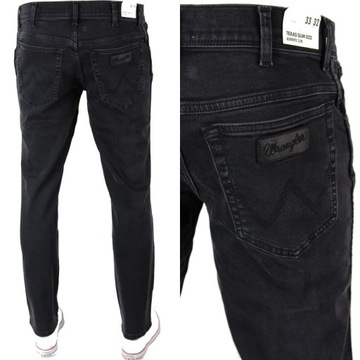 WRANGLER TEXAS SLIM JEANS PROSTE _ W33 L34