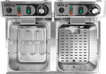 Электрическая фритюрница 2x8 л 13