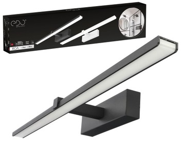 Kinkiet LED łazienkowy lampa nad lustro ROA LED 60 SAND BLACK 13W 60cm EDO