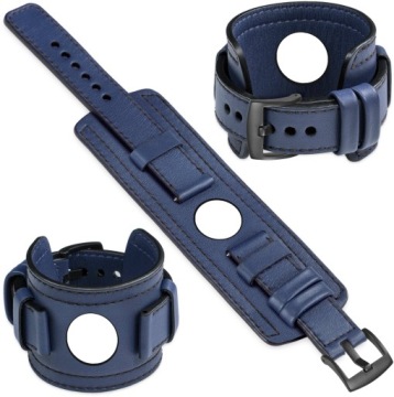 Kožený řemínek 22 mm pro Samsung Watch 3 45/46 Gear S3 s podložkou Movear