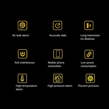 Система мониторинга датчиков Bluetooth 5.0 TPMS