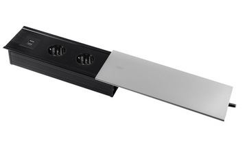 Розетка Spacetronik SPS-S24S V2 для выдвижной столешницы