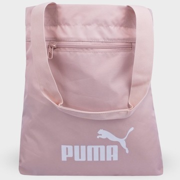 Torebka Damska Puma Shopper Bag Sportowa Torba Na ramię Pudrowy Róż