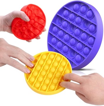 ZABAWKA SENSORYCZNA PUSH BUBBLE POP IT KOŁO