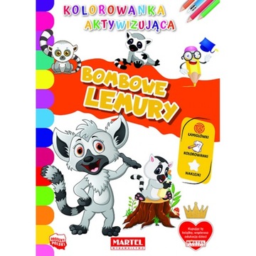 KOLOROWANKA AKTYWIZUJĄCA.BOMBOWE LEMURY