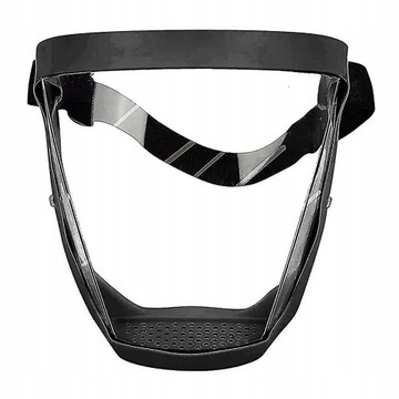 Anti Fog Full Face Shield With Glasses - See