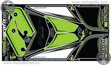 OKLEINA TYŁ Kawasaki ZX10R Ninja 2010
