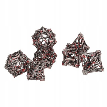 НАБОР КУБИКОВ DICE MACABRE DND RPG, 7 ШТ.