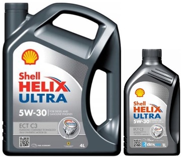 SHELL OLEJ HELIX ULTRA ECT C3 5W30 5W-30 5L