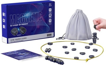 MAGNETIC KAMIENIE MAGNETYCZNE SZACHY Magnetyczna Gra Strategiczna Logiczna