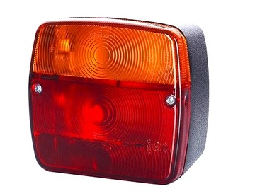 Lampa tylna zespolona żarówkowa LZT 285 uniwersalna Pozycja Stop Kierunek