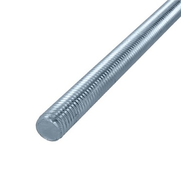Pręt gwintowany M12 x 330 mm ze stali ocynkowanej – 10 sztuk prętów gwintow
