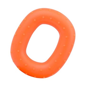 de-Hand Grip Strengthener, Finger Stretcher, Silicone Grip Orange 50LB