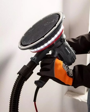 Сетка абразивная штукатурная на липучке 180 мм, К180, 5 шт.