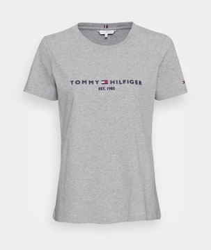 T-shirt damska koszulka Tommy Hilfiger szara S