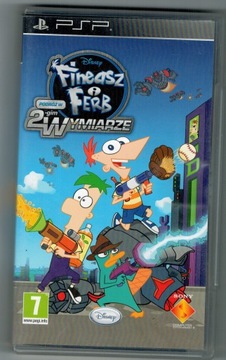 GRA SONY PSP FINEASZ I FERB dla dzieci Podróż