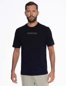 Czarna koszulka męska T-shirt podkoszulek Athlete Henderson XXL