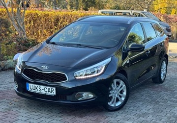 Kia Ceed II Kombi 1.4 DOHC 100KM 2014 Kia Ceed 1,4 100KM Navi Kamera Climatronic Bezwypadkowy SERWIS Dla wymagaja