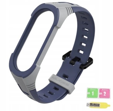 OPASKA ZAMIENNA do XIAOMI MI BAND 5 PASEK + FOLIA