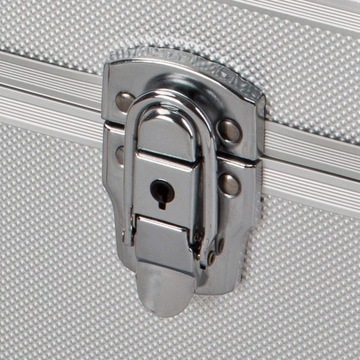 АЛЮМИНИЕВЫЙ ЧЕМОДАН ЯЩИК ДЛЯ ИНСТРУМЕНТОВ ЧЕХОЛ ДЛЯ ОБОРУДОВАНИЯ ТРАНСПОРТ DJ MEDIUM