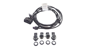 NOWA WIĄZKA PRZÓD 4 PDC VW T6 T5 7E0971095A + CZUJNIKI 5Q0 919 275