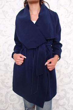 ДЛИННОЕ ПАЛЬТО PLUS SIZE водопад MAXI XXXXL 44–52