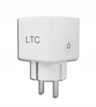 Gniazdko inteligentne LTC wifi Tuya 3680W pomiar