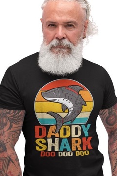 KOSZULKA PREZENT DLA TATY DZIEŃ OJCA DADDY SHARK
