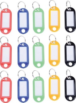 BRELOK BRELOCZEK ZAWIESZKA DO KLUCZY MIX 50SZT x3