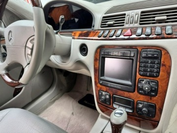 Mercedes Klasa S W220 2001 Mercedes S 600 LONG Biały W12 365KM Gotowy do, zdjęcie 39