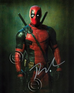 Ryan Reynolds Deadpool Autographed Signed Photo 8 x 10 print Photo