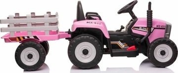 ЭЛЕКТРОТРАКТОР С ПРИЦЕПОМ-ПИЛОТОМ, 2 ДВИГАТЕЛЯ ПО 45 ВТ