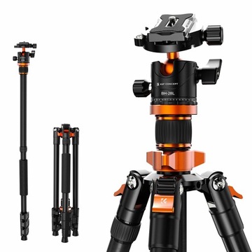 TRIPOD/STATYW K&F ALU/MAG 170CM NOWOŚĆ SA254M2