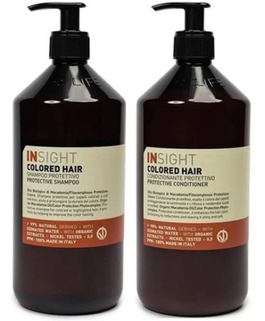 InSight COLORED HAIR SZAMPON 900ml+ ODŻYWKA 900ml