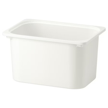 IKEA TROFAST Контейнер для іграшок білий 42x30x23 см