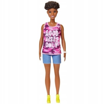LALKA BARBIE FASHIONISTAS MODNA PRZYJACIÓŁKA GPH98