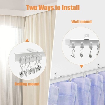 Потолочный изогнутый карниз 3M, гибкий