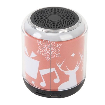 Беспроводная музыкальная колонка со светодиодами