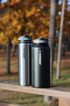 Термос Термобутылка Wessper Steeline Бутылка для воды 700 мл 0,7л — Серебристый