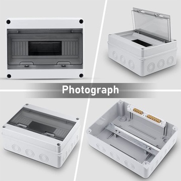 НАВЕРХНОСТНЫЙ ГЕРМЕТИЧНЫЙ, Водонепроницаемый, ЭЛЕКТРОРАСПРЕДЕЛИТЕЛЬНЫЙ ЩИТ IP65 1x12 1000В